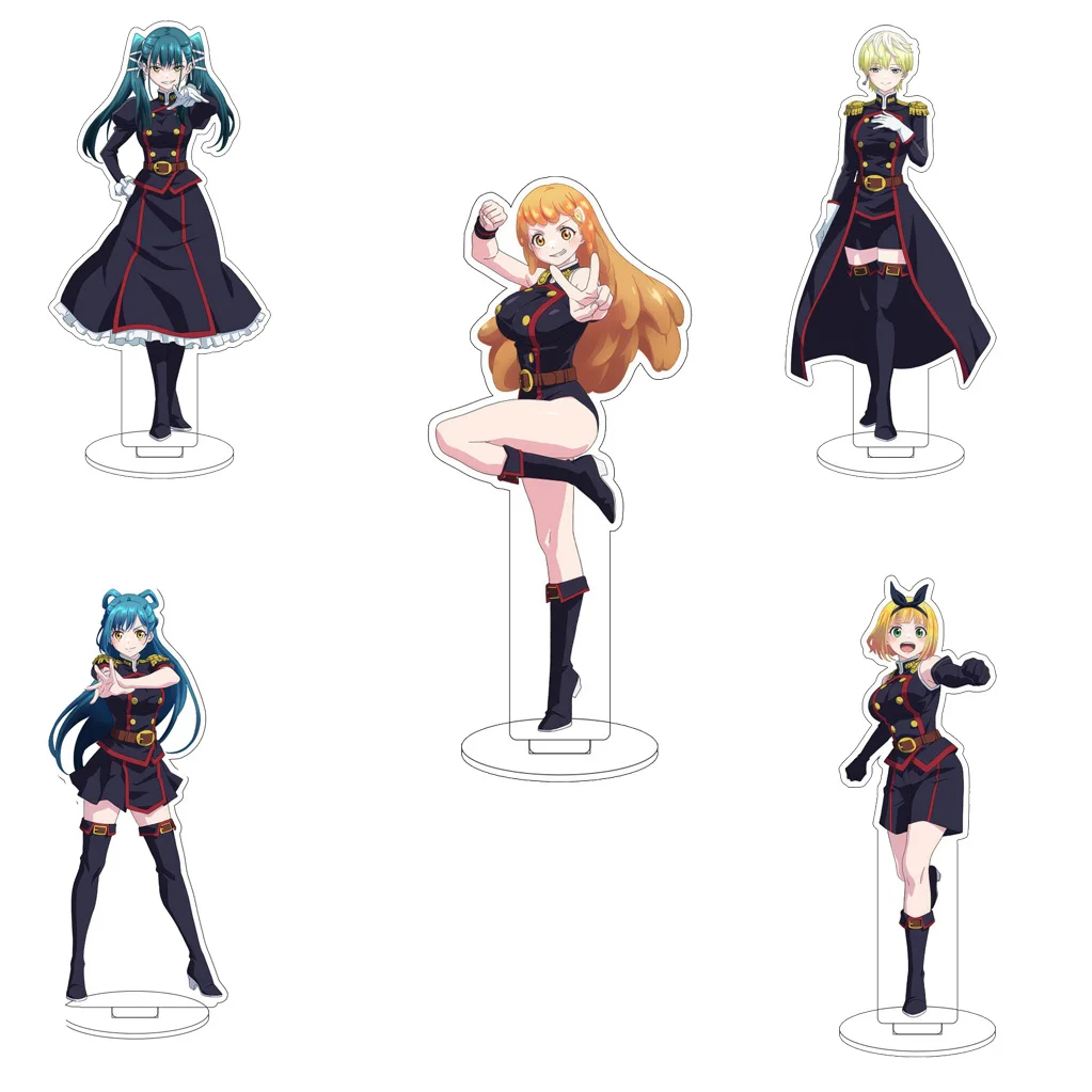 Figura de Anime de 16 cm: Soldado Encadenado ‌ Wakura Yūki ‌ Figura Acrílica de Uzen Kyōka Azuma Himari Suruga Shushu, Adornos y Regalos