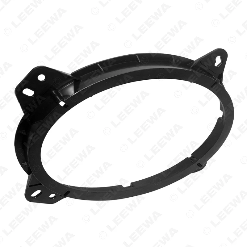 LEEWA Car Front Door Speaker Spacer Mats for Toyota Camry Highlander Prado Reiz BYD 6*9 Car Speaker Rings Mount