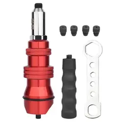 Electric Drill Riveting Guns Adapter Rivet Nut Guns Lithium Drill Bit Nozzle Cordless Conversion Connector Power Tools