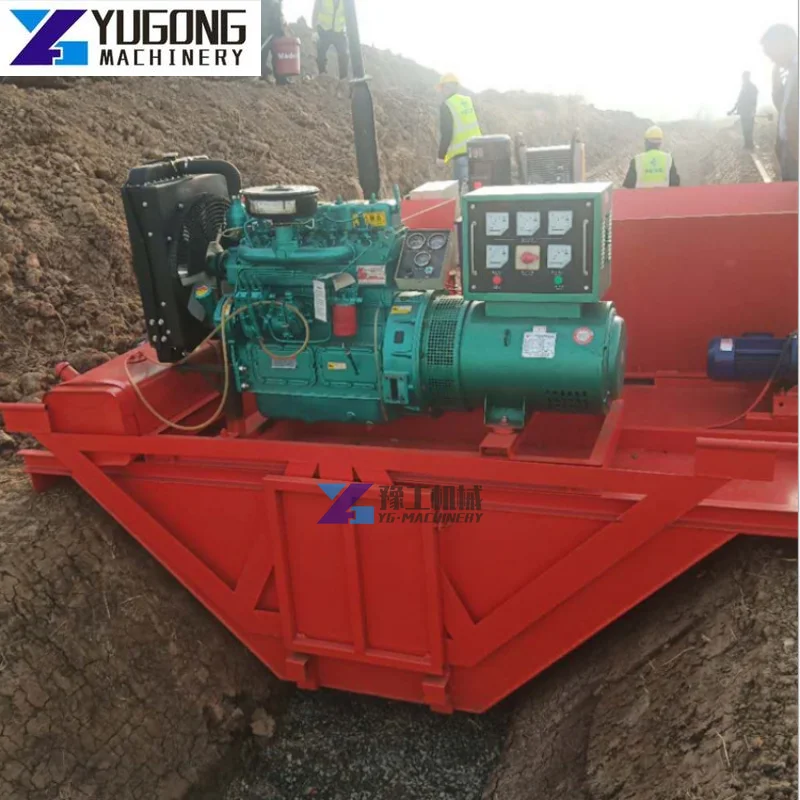 Agricultural Aqueducts Urban Drainage Channels Self Propelled Concrete Channel Lining Machine