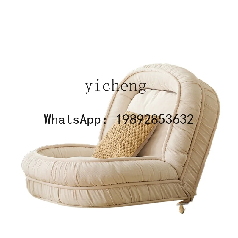 LYY Human Kennel Lazy Sofa Single Folding Sofa Bed Recliner Tatami