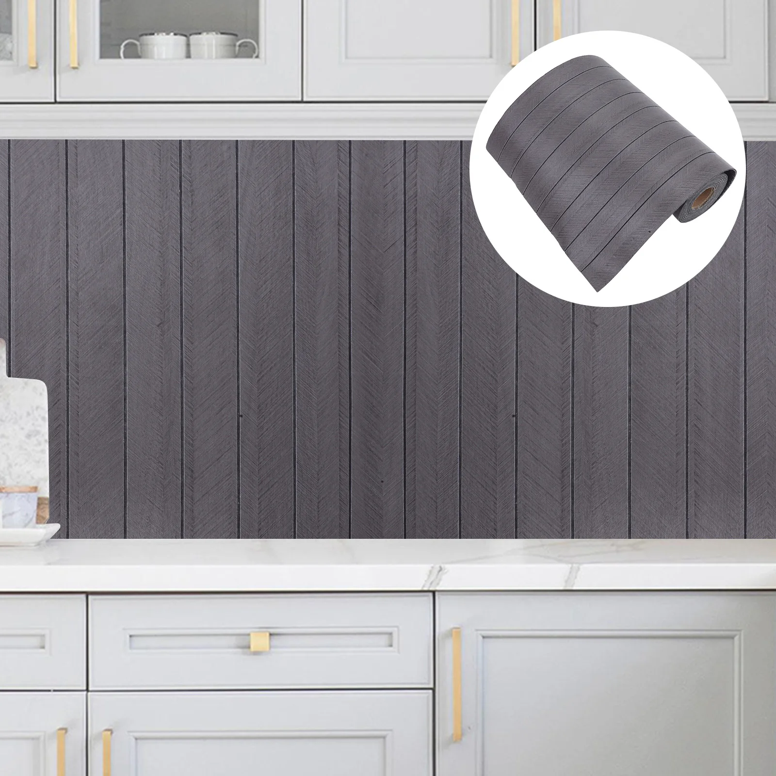 

Waterproof 3D Wall Panels 3D Thickened Self-Adhesive Peel Stick Wall Panels Decorative Stickers For Bathroom Kitchen 40Cmx300Cm