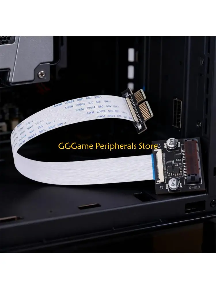 

U55B PCIExpress 1X Risers Adapters 8GT/s Bandwidth Low Temperature Operation For Space Constrained Desktop Configuration
