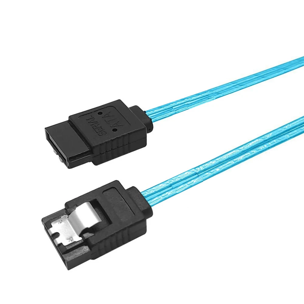 12Gbps SATA เป็น SATA แปลงสาย 180 องศา 7PIN ความเร็วสูง Hard Disk Server เชื่อมต่อสายไฟ PC คอมพิวเตอร์ Storage Line