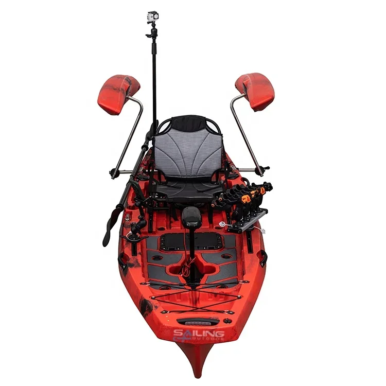 Factory Wholesale New Style Mini Sit On Top Portable Detachable Pedal Fishing Kayak Easy To Transport And Stock