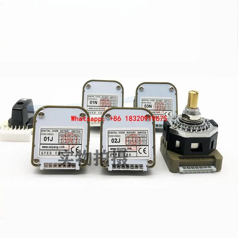 Cyclmotion Saiyang Digital Band Switches (01N/02N/03N/01J/02J/03J) – CNC Spindle Override Switches