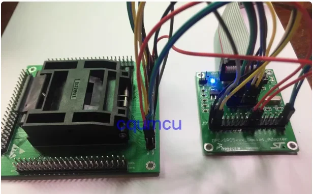 For Adapter programming seat QFP NXP Freescale SPC56xx_57xx S08 S12 bare chip Read and write test