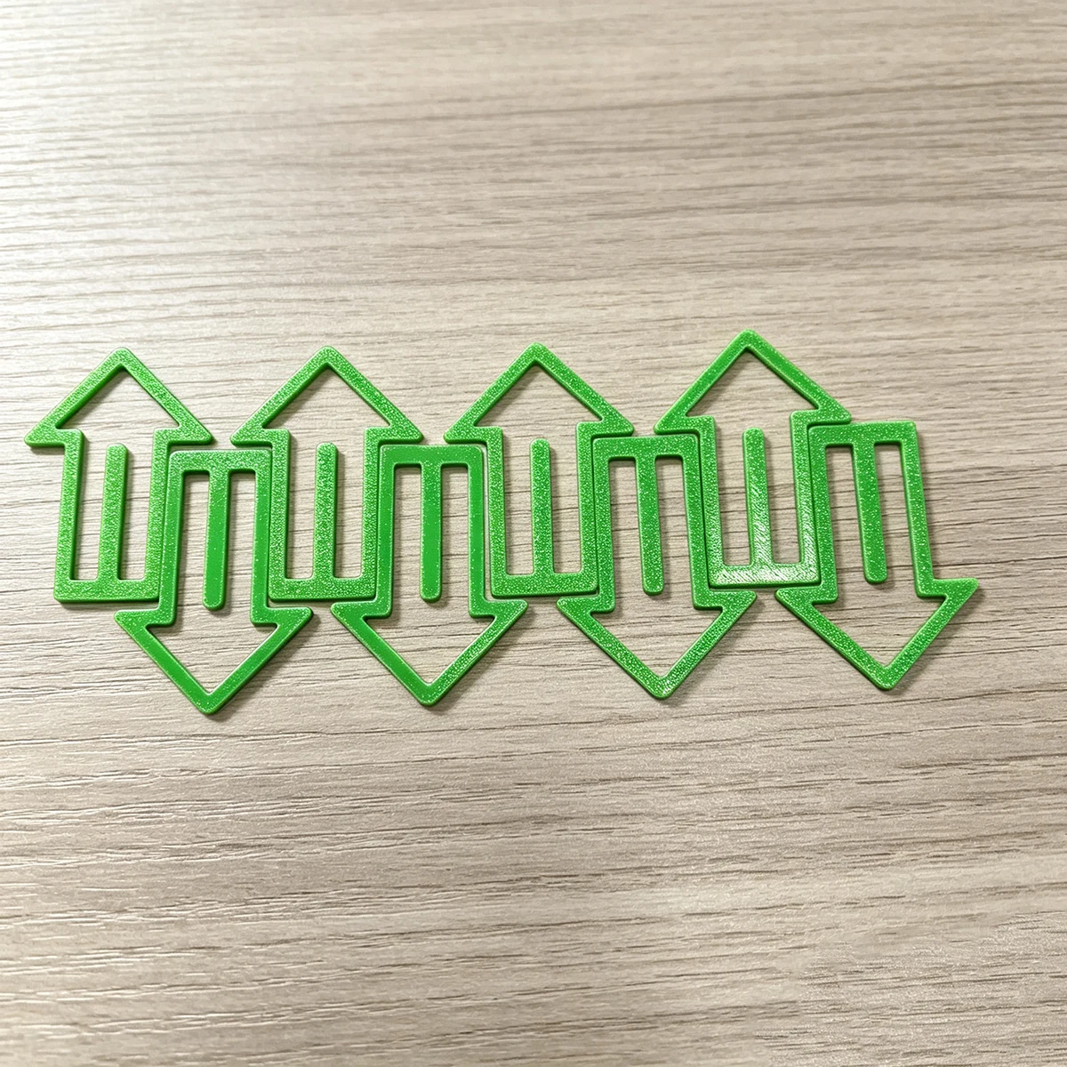 3D Green 8-Pack Arrow Bookmarks Reading Text Pointing Line Markers Student Book Key Point Locator Index Plastic Bookmarks