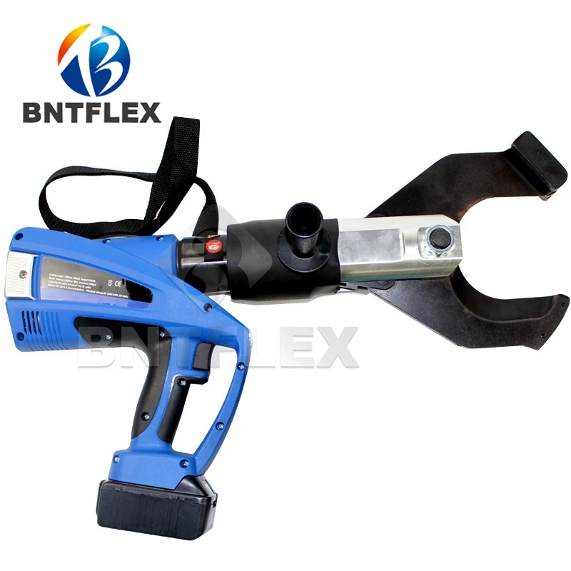 EZ-105C Digital Rechargeable 18V Battery Cordless Cable Cutter Hydraulic Electric Cable Shear Wire Cutter 105mm