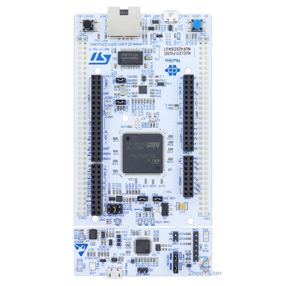 For NUCLEO F429ZI STM32F429ZI Nucleo 144 Cortex M4 Development Board With Ethernet ST LINK