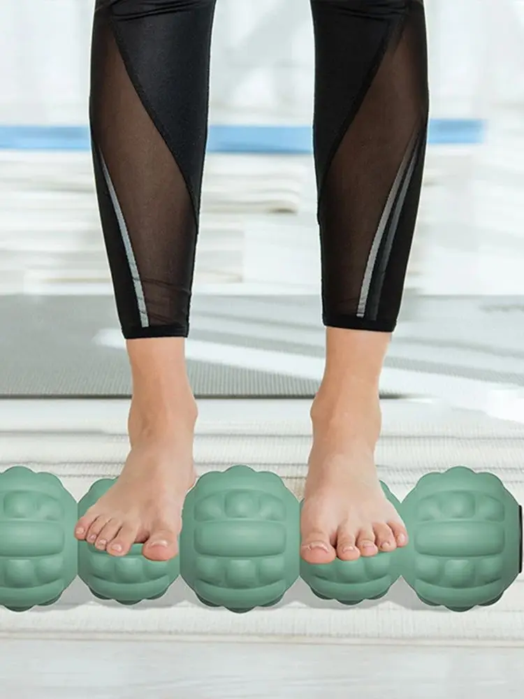 

Мяч из пенопласта EVA, расслабление мышц, фитнес, фасция, шарик в форме канавки, колонна для йоги, массаж мышц, износостойкий противоскользящий инструмент для йоги