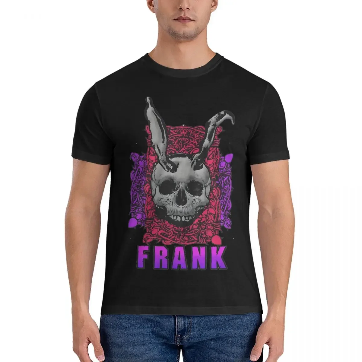 Mens My Favorite Donnie Darko T Shirts Men Cotton Vintage T-Shirts O Neck Donnie Darko Tees Short Sleeve Clothing Graphic