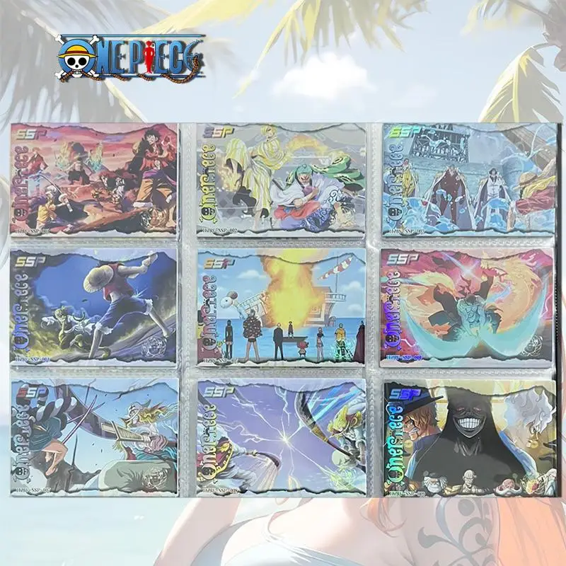 Diffuse cards ONE PIECE SSP Famous Scene Cards Monkey D. Luffy Roronoa Zoro Usopp Shanks boy Toy collection Birthday gifts