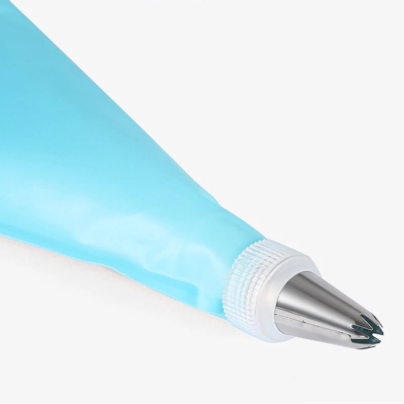 FAIS DU Blue Piping Bag Cream Nozzles Pastry Tools Accessories for Cake DIY Decorating Pastry Bag Kitchen Baking Candy Tools