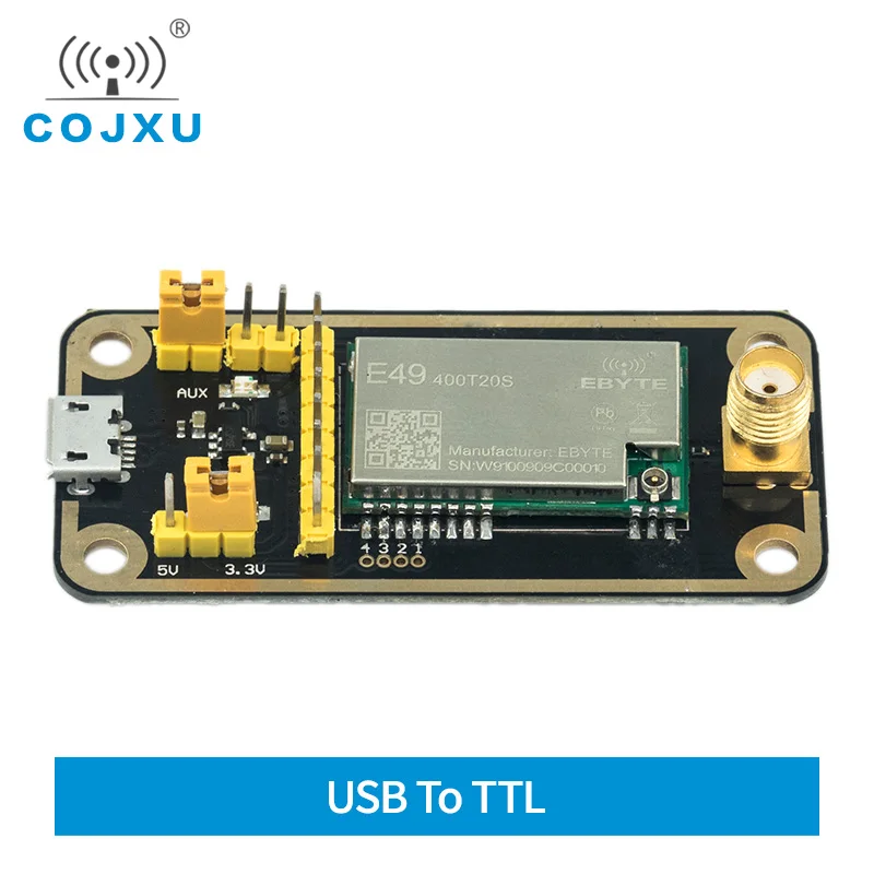 

USB to TTL Test Board Kit 433MHz GFSK for E49 Transceiver Module E49-400TBL-01