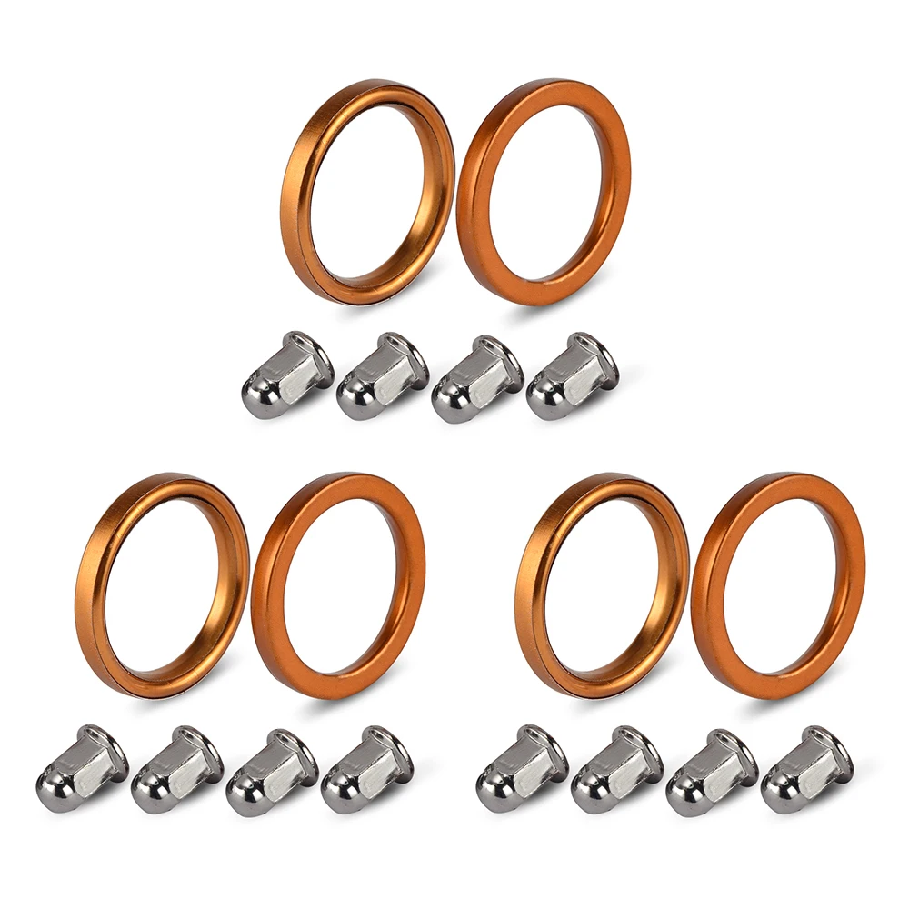 Exhaust Muffler Pipe Gasket Nut For Honda XR200R XR250R XL250R XL500R XR500R Nighthawk Rebel 250 Twinstar Reflex 200 VFR750R - Image 2