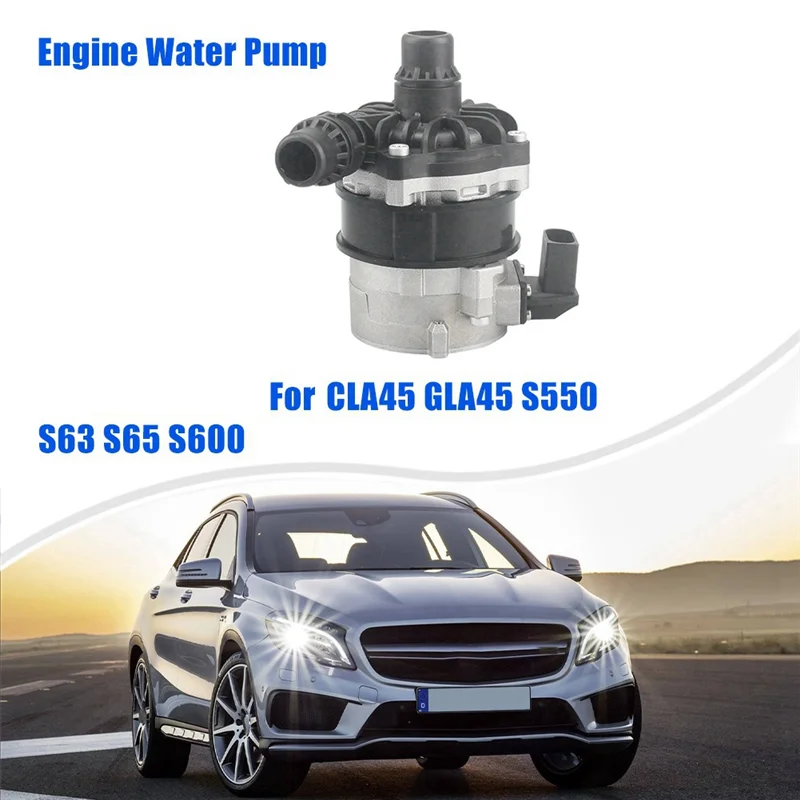 

A0005001986 Автомобильный водяной насос низкой температуры для Mercedes Benz CLA45 GLA45 S550 S63 S65 S600-X67A