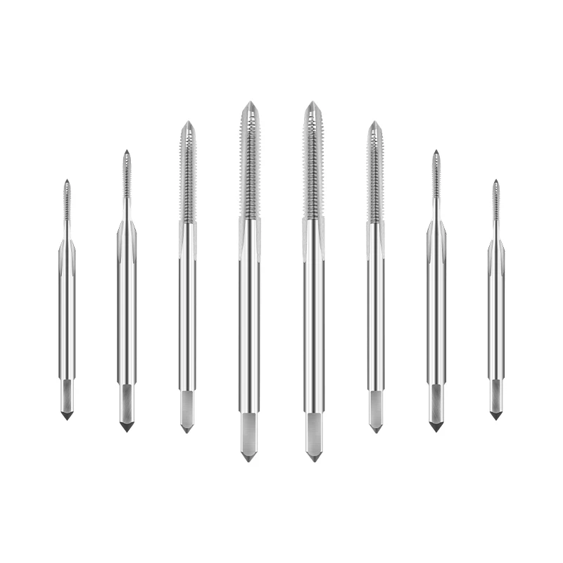 1PC HSS Mini Straight Groove Machine Tap Non-Standard M0.8 M1.0 M1.2 M1.6 M2.2 M2.6 M3.5 M5.5,Machine Tool Thread Tapping Tool