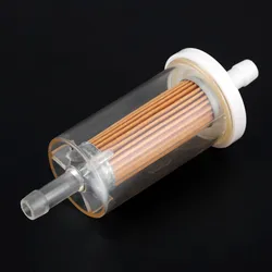 1X 14469B 695666 Fuel Filter fit For Briggs & Stratton 1/4'' Fuel Filter Inline Replaces 695666 14469B BTT 30 Micron