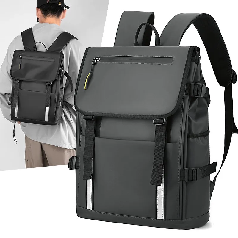 Europe and United States leisure Joker backpack large capacity new trend student bag business commuting 15.6 inch computer bag
