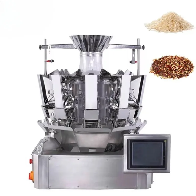 

Высокоточная 8-головочная весовая фасовочно-упаковочная машина для сахара, риса, кофейных зерен, зерновых и пищевых продуктов