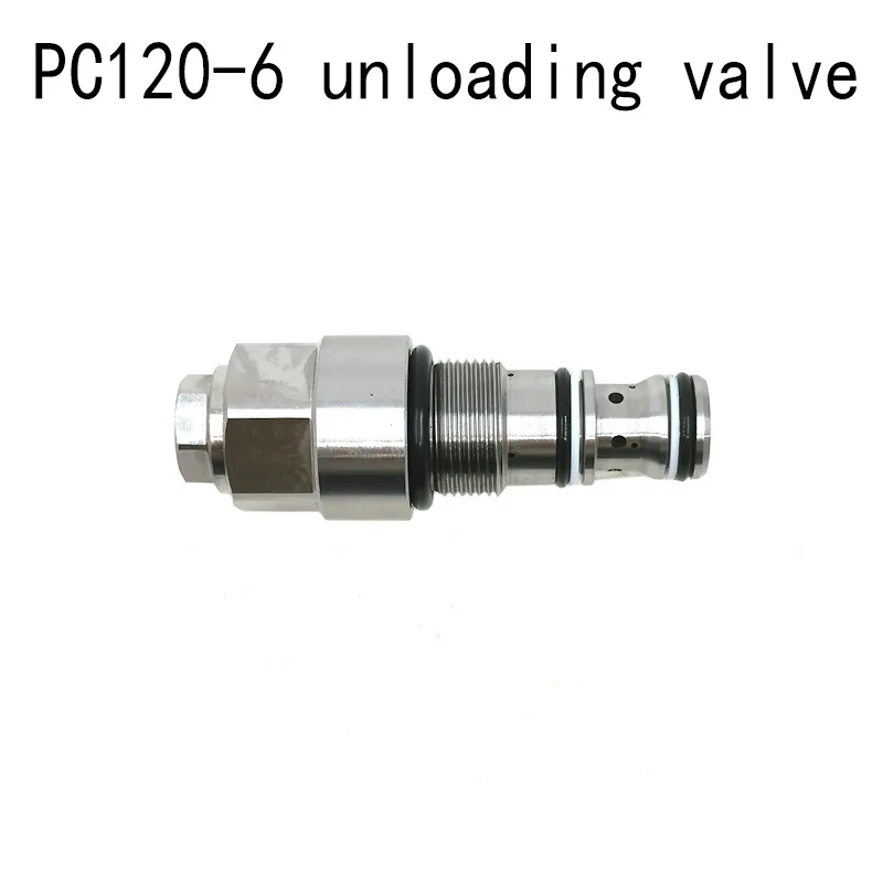 Suitable for PC120-6 unloading valve relief valve control  distribution safety valve engineering machinery hydraulic accessories