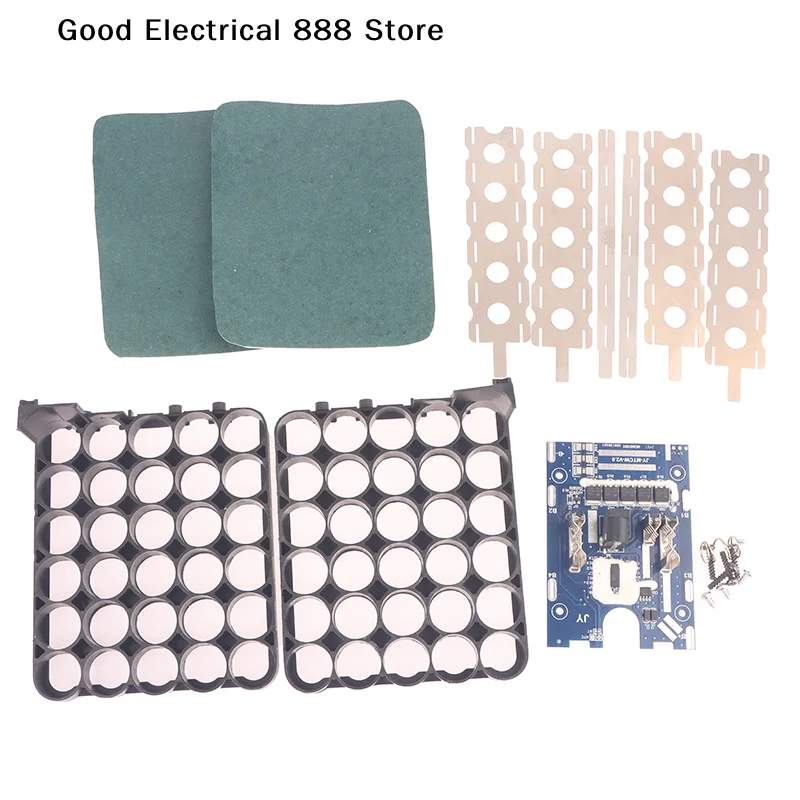 【G】30 Cell 18650 Lithium Battery Shell PCB Charging Protection Circuit Board Boxes For Mak Li-ion Battery Housings Diy Battery