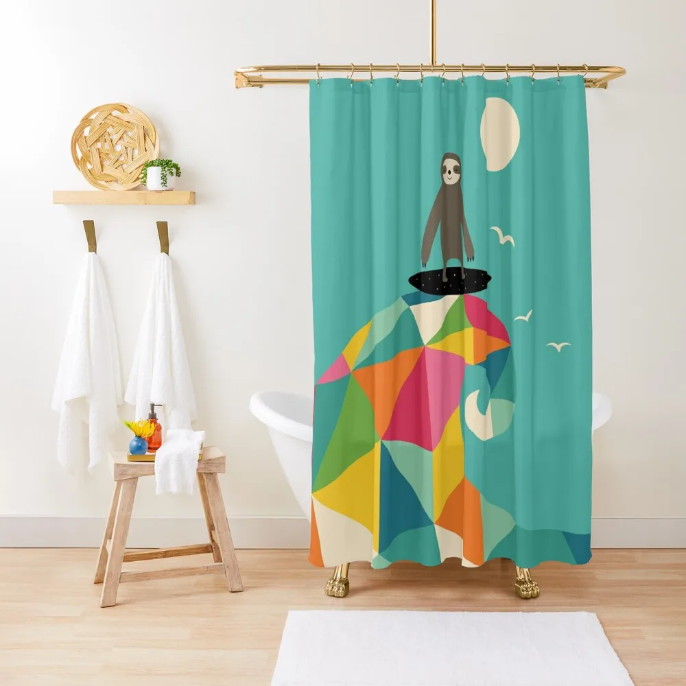 

Surfs Up Shower Curtain Luxury Bathroom Shower Waterproof For Decor Curtain