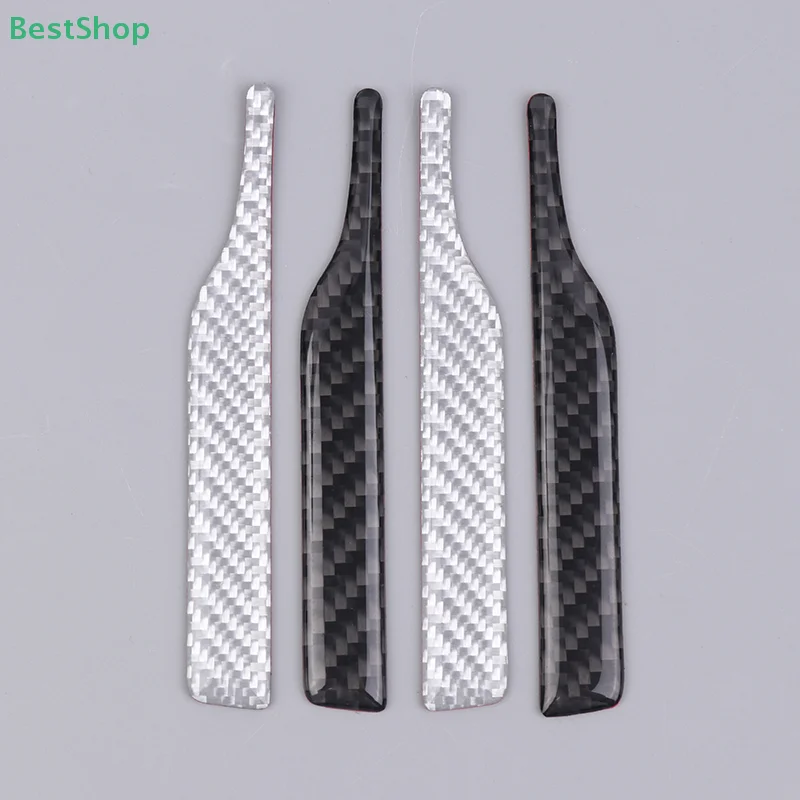 ☆Car Rearview Mirror Anti-collision Strips, Carbon Fiber Reflective Mirror Scratch-resistant Stickers,Auto Parts