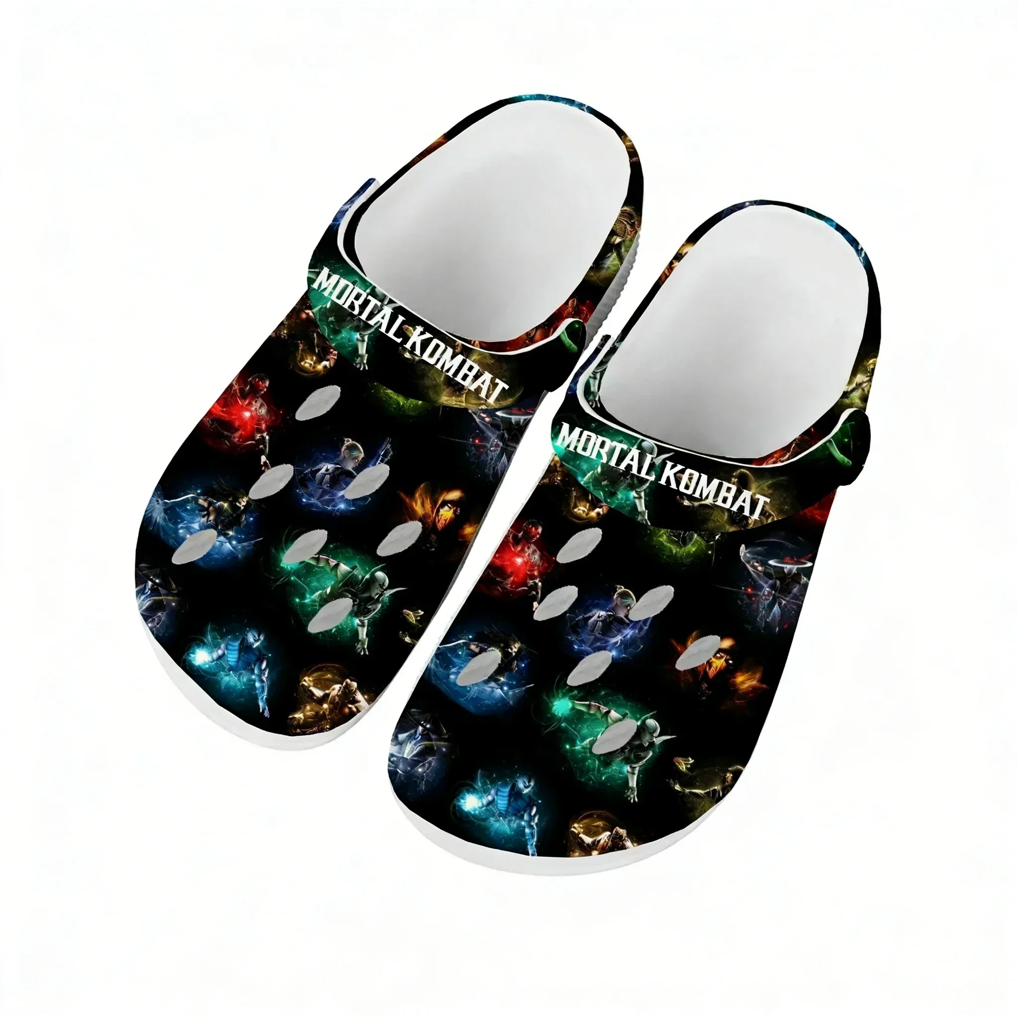 Mortal Kombat Water Shoes Men Women Teenager Comfortable Home Garden Clogs Custom Sandals Beach Breathable Hole Slippers