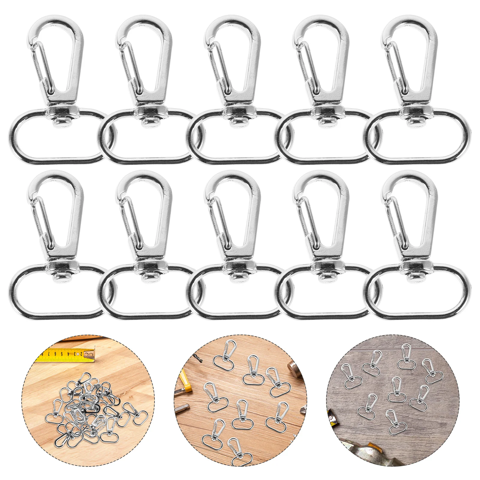 

20Pcs Parrot Cage Lock Buckles Anti-Escape Sturdy Metal Pet Birdcage Door Safety Locks Accessories Pet Cages Accessories