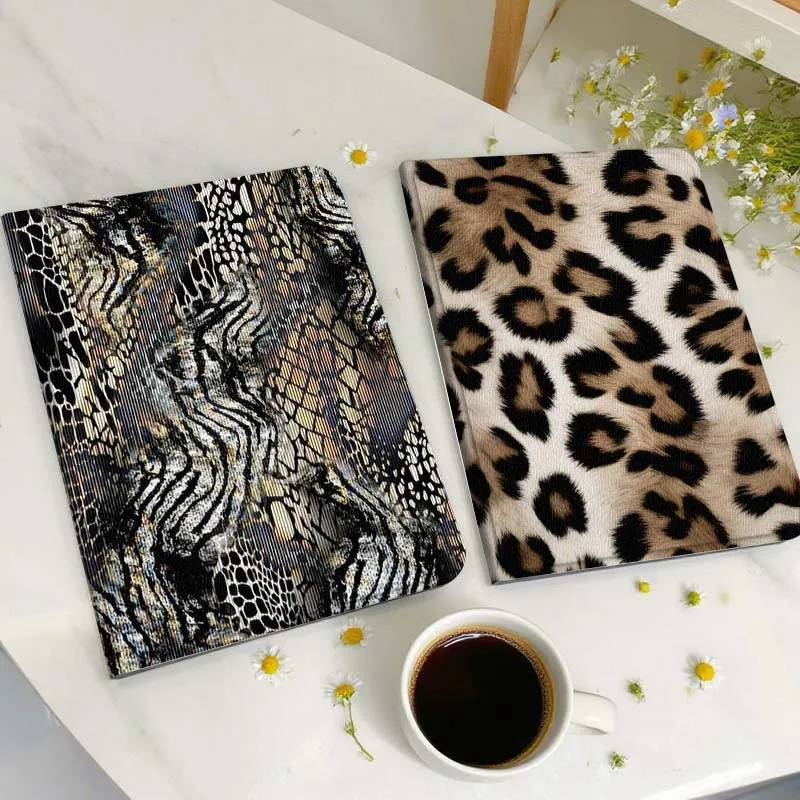 

Animal Print Pattern Fabric Gift Tablet Case For Huawei Honor MatePad MediaPad Air 5 6 7 11 V6 V7 V8 V9 X9 X8 T10 T10s C5e T5