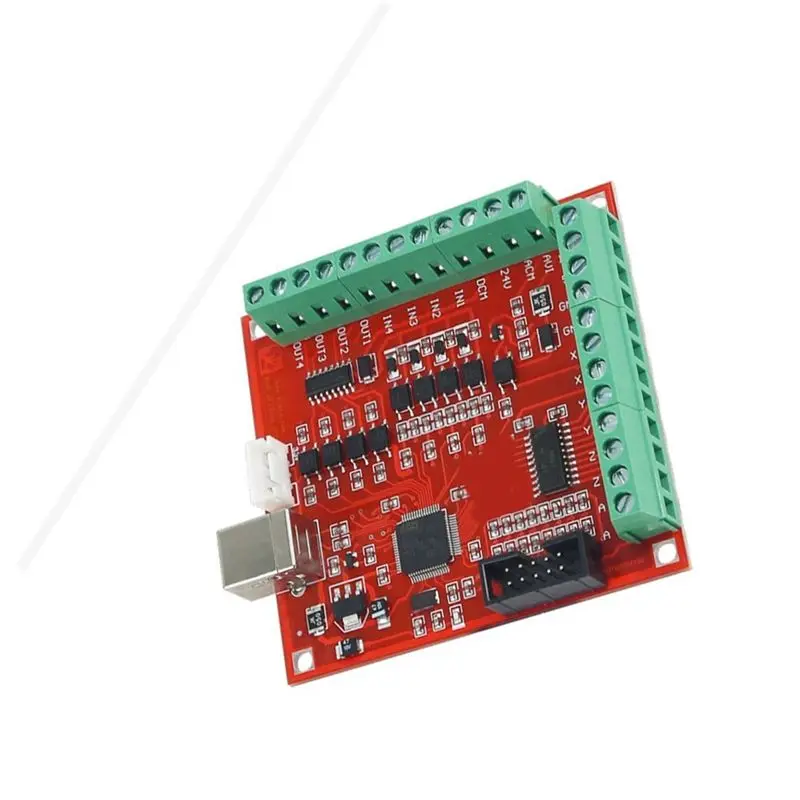 TFTP-Motion Control Card USB Interface For MACH3 Flying Carving With USB Cable For 4 Axis CNC Router Engraving For Machine