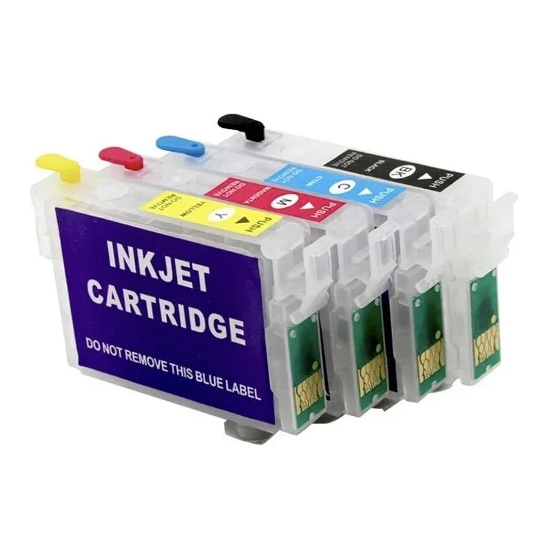 71 0711 T0711 0714 Refillable ink cartridge for EPSON Stylus SX215/SX218/SX400/SX405/SX405WiFi/SX410/SX415 D78 D92 DX4450 DX4400