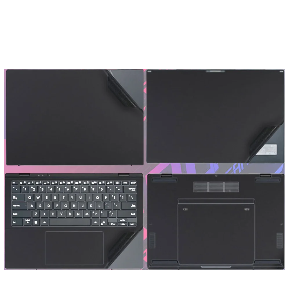 Pre-Cut Anti Scratch naklejka winylowa skóra dla ASUS Zenbook Duo UX8406 2024