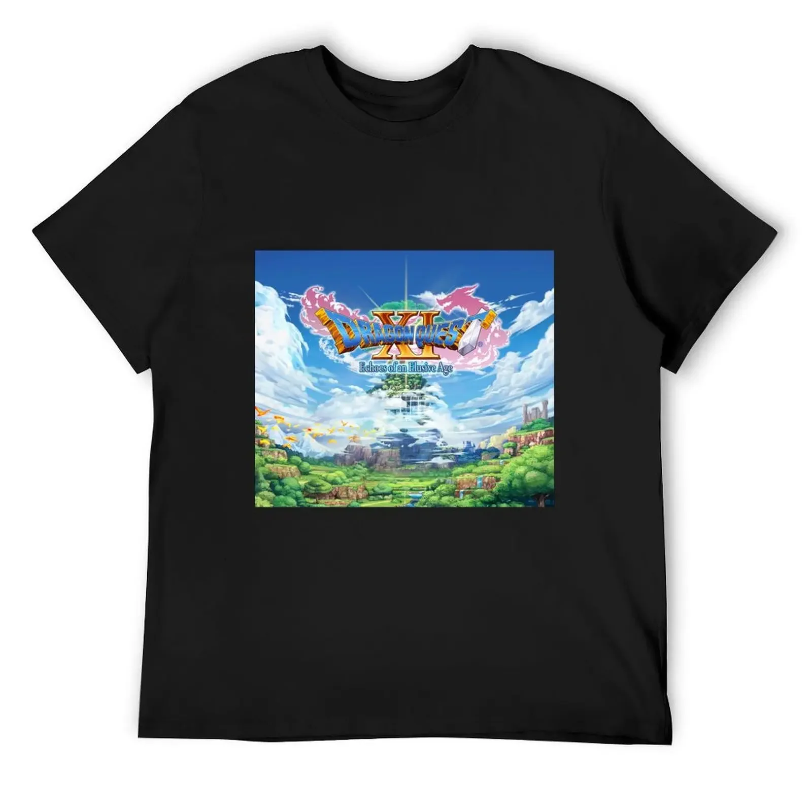 Dragon Quest XI Echoes of an Elusive Age T-Shirt sweat man clothes Men's cotton t-shirt