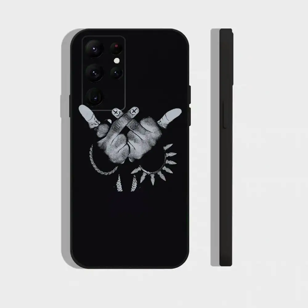 O-OsamaSon Rapper Phone Case For Samsung Galaxy A73,A72,A71,A70,A52,A51 Others Soft Black Cover