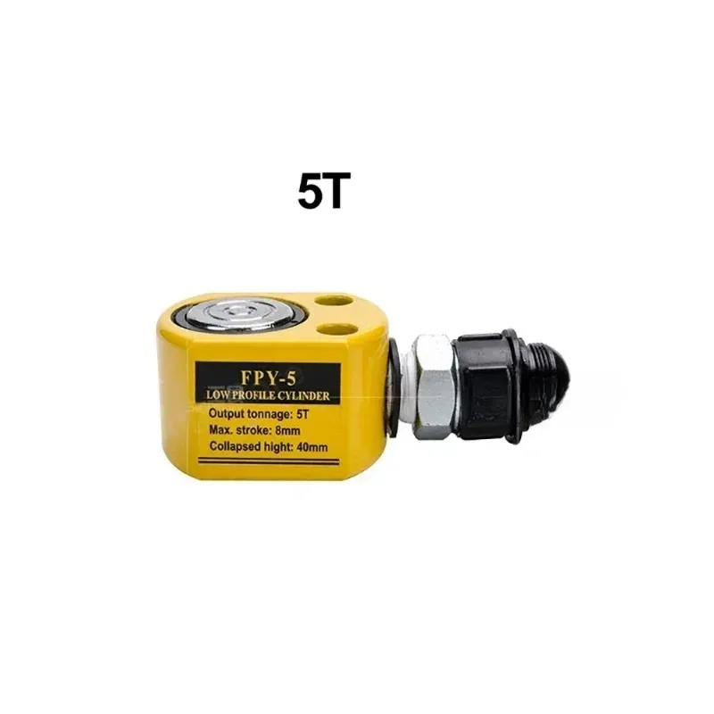 

Portable Separate Hydraulic Booster Hydrocylinder Oil Cylinder 5T Ultra-Thin Hydraulic Lifting Jack