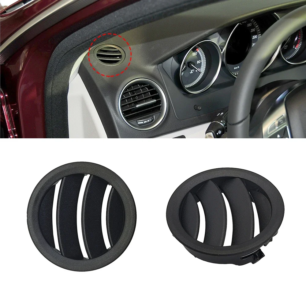 

Car Front Left Right Dashboard Air Conditioning AC Vent Grille Round Cover Panel For Benz C Class W204 C180 C200 C220 2011-2014