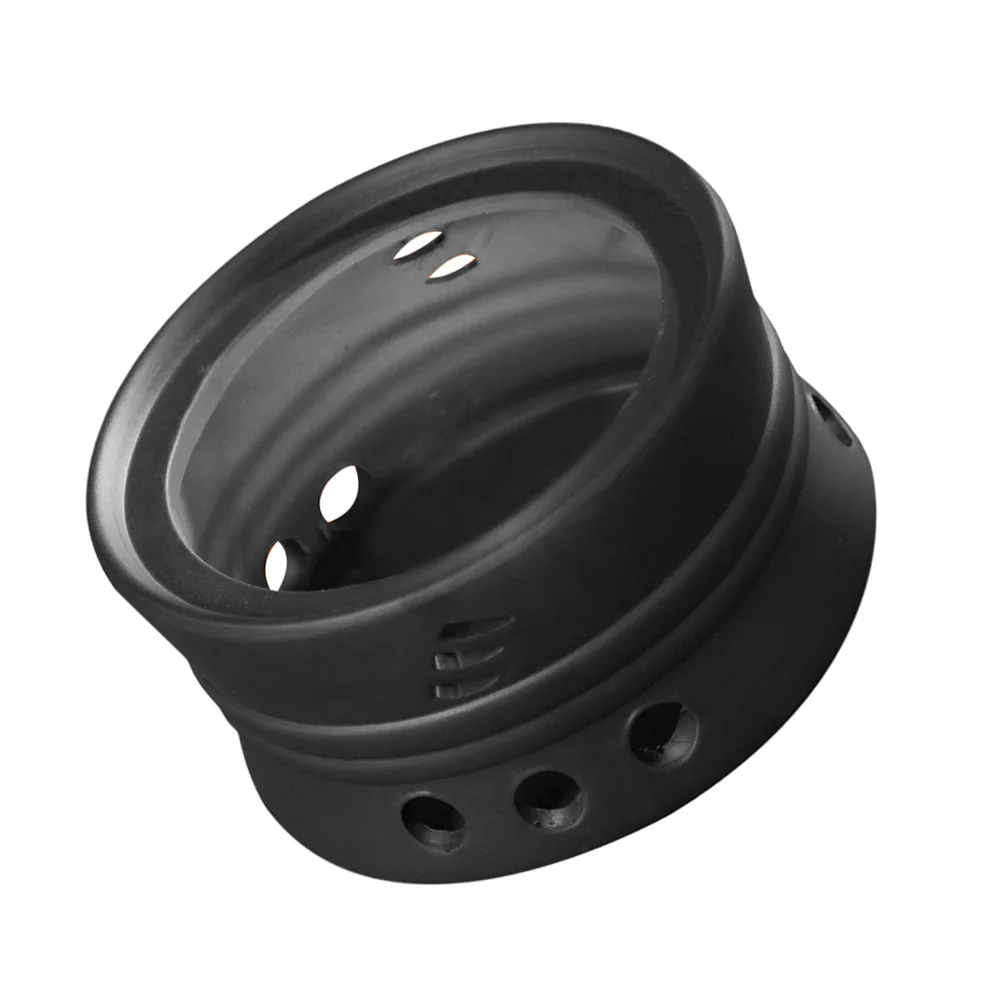 

Ceramic Teapot Warmer Compact Tea Heating Pedestal Hollow-Out Heat Dissipation Home Office Coffee Shop Use Teapot Warmer