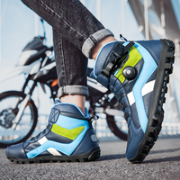 Breathable and comfort off-road leisure motorcycle riding motorcycle shoes hard bottom anti-slip and anti-fall motorcycle shoes