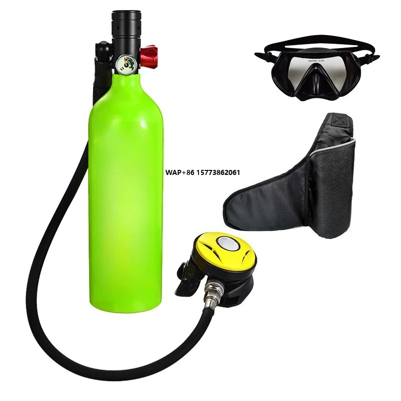

New Set Air Oxygen Tank up to 25Minutes Dive Scuba System Diving Equipment Kit for Water Sport