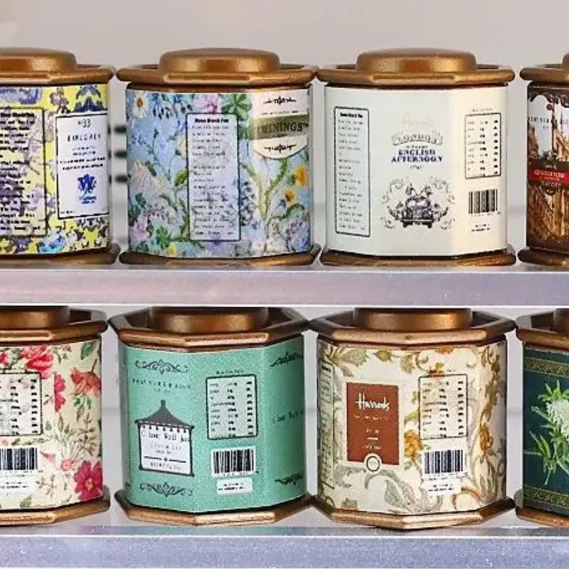 1 قطعة اكسسوارات أثاث بيت الدمية 1:12 بيت الدمية علبة القهوة علبة الشاي نموذج محاكاة العنصر زخرفة ألعاب مصغرة #1