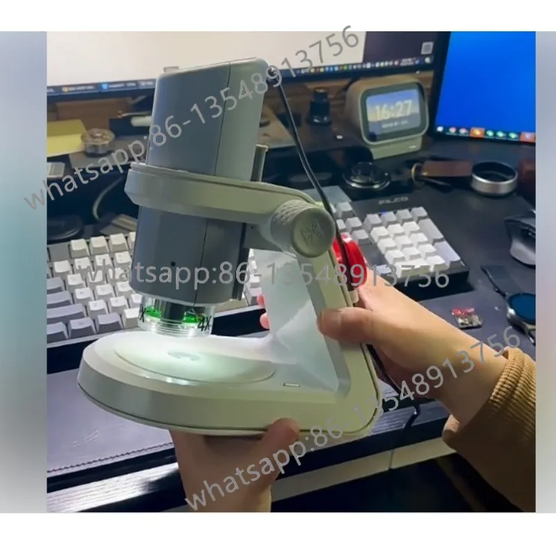 10000 times professional optical microscope primary and secondary school biological science laboratory, spot