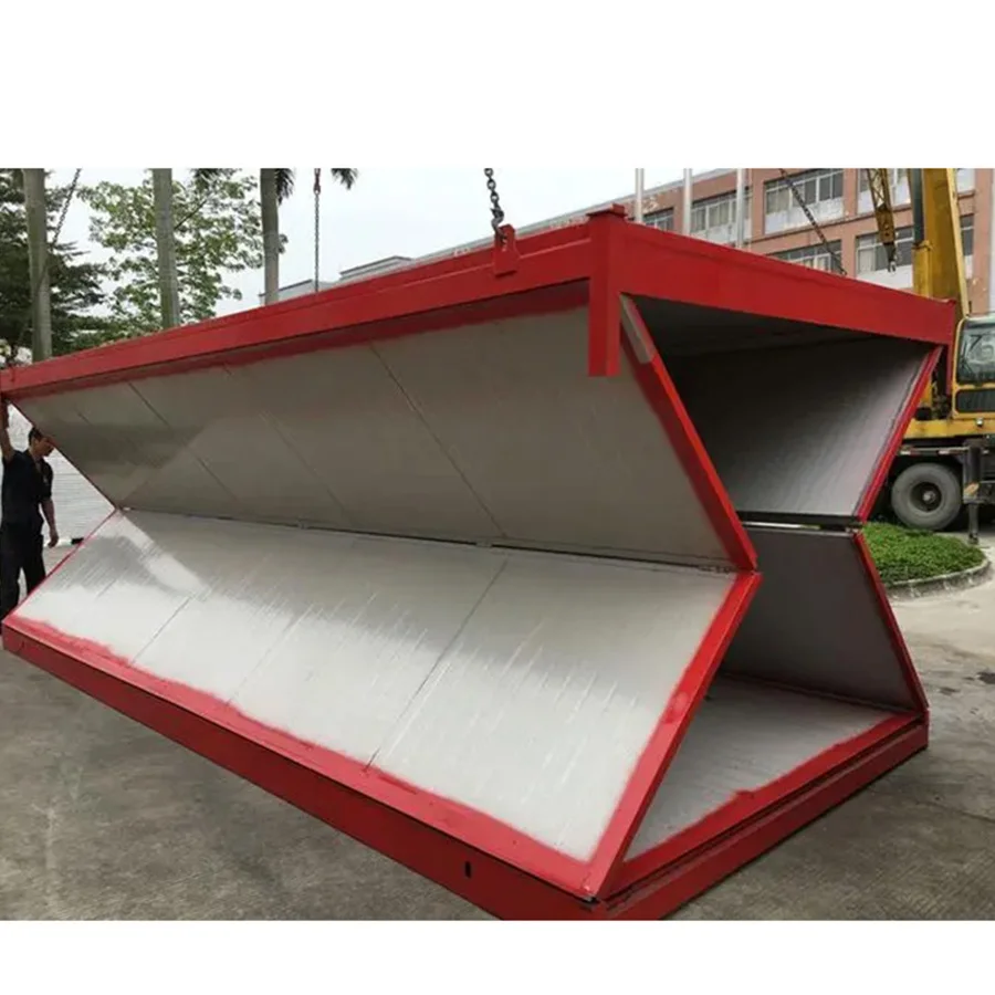 

Foldable Tiny House Leak Proof Earthquake ResSafe Galvanized Steel Frame Earthquake Resistance Foldable Shipping Container Home