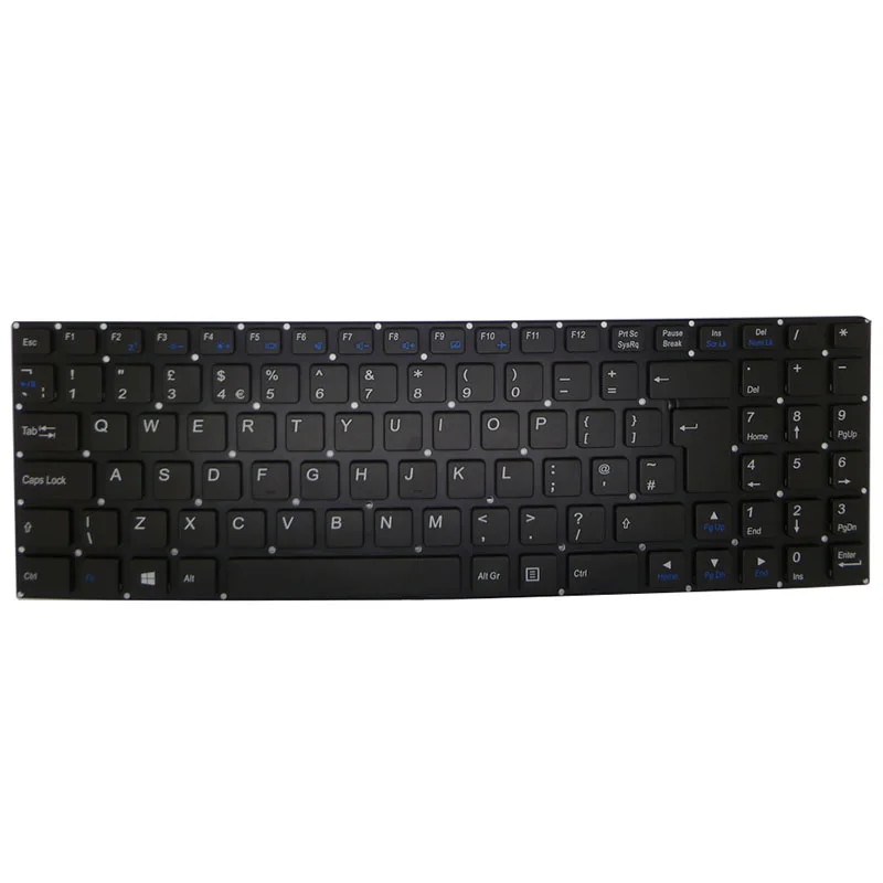 

Laptop Keyboard For MEDION AKOYA S6417 MD99141 MD99576 MD99259 MD99574 MD99649 MD99651 MD99194 Black United Kingdom UK