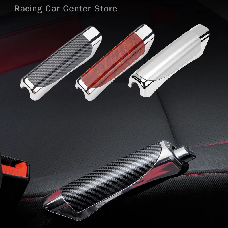Universal Car Handbrake Cover Anti-slip Auto Handbrake Grips Protector Interior Hand Brake Decoration Accessories