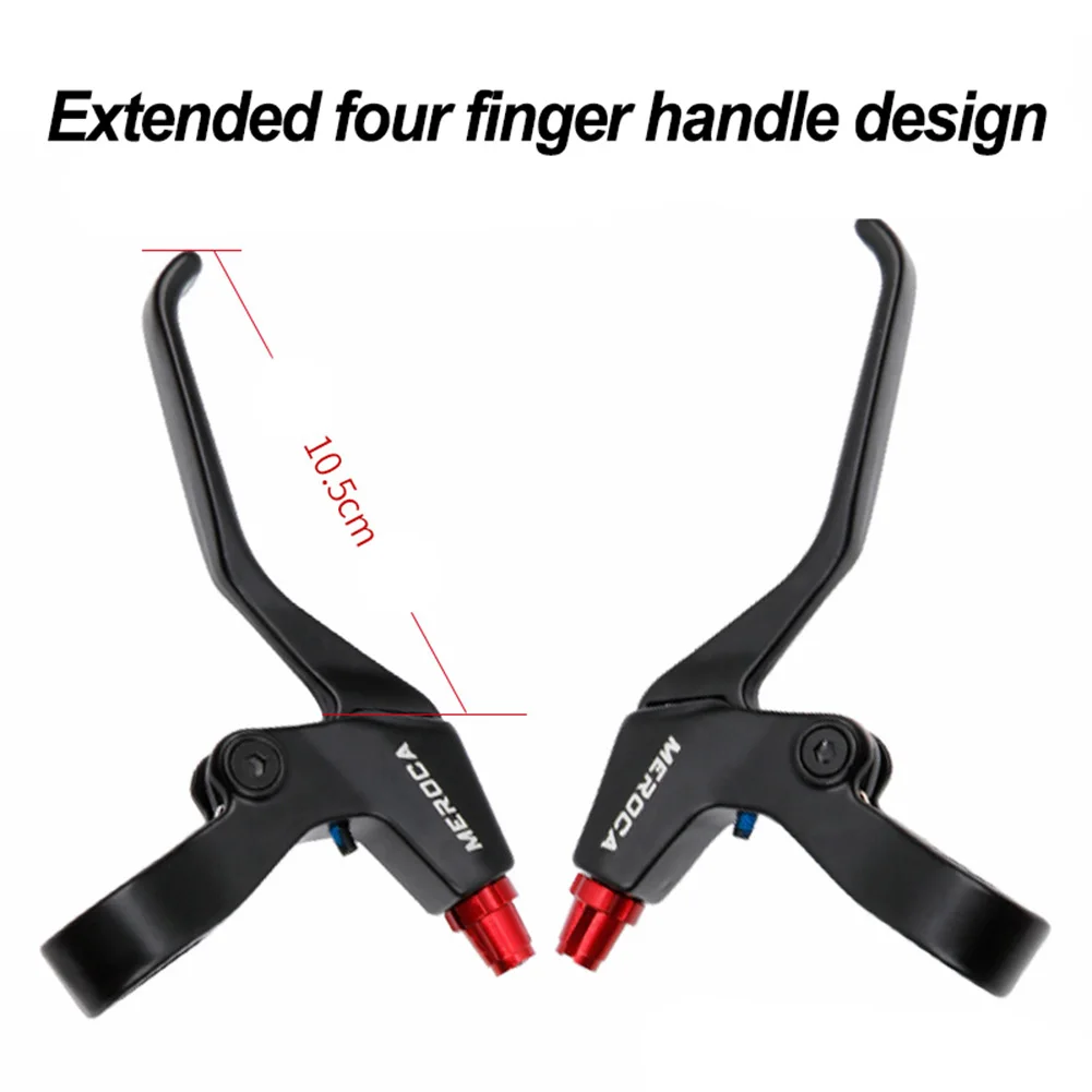 hree-finger versiont Brake Handle Brake Lever Aluminum Alloy Bicycle Accessories Handle For MTB Road Folding Bike