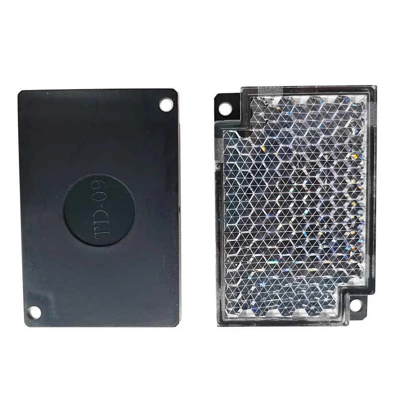 2Pcs Square Reflector for Photoelectric Sensor TD-08 for  Proximity Switch Honeycomb Structure Reflection Plate TD-09