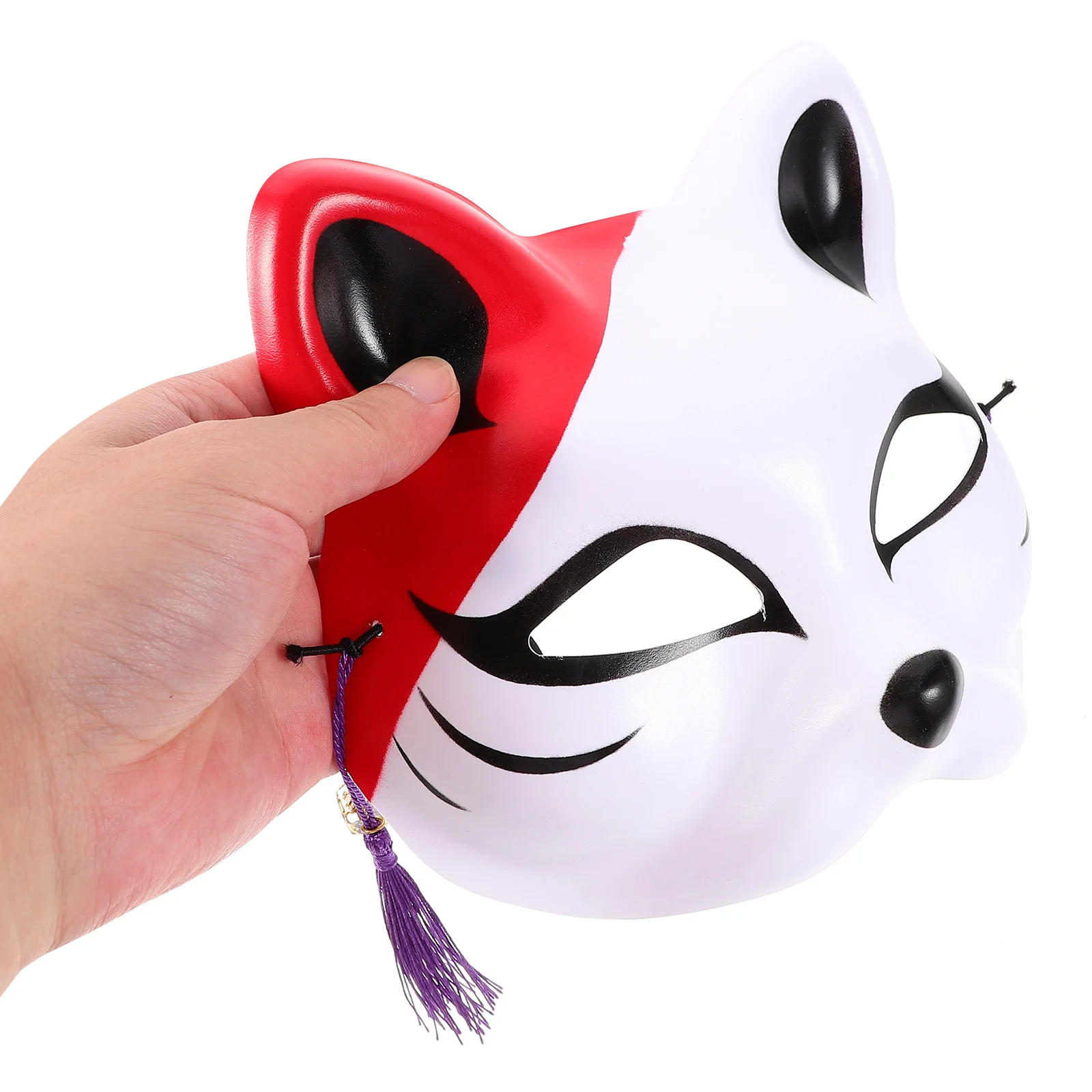 

4Pcs Cat Mask Half Face Cover for Masquerade Party Cosplay Festival Fun Animal Masks Unique Design Comfortable Wear